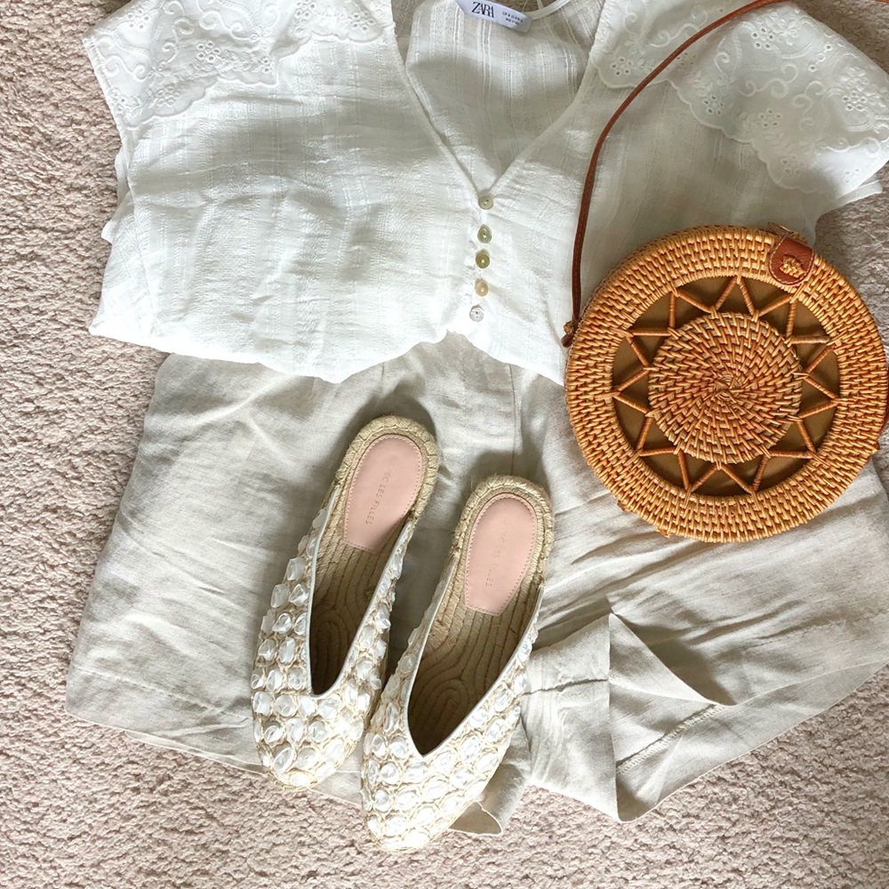 Espadrille slides